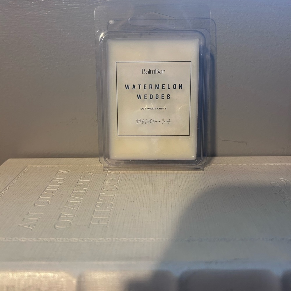 Watermelon Wedges Wax Melts - White